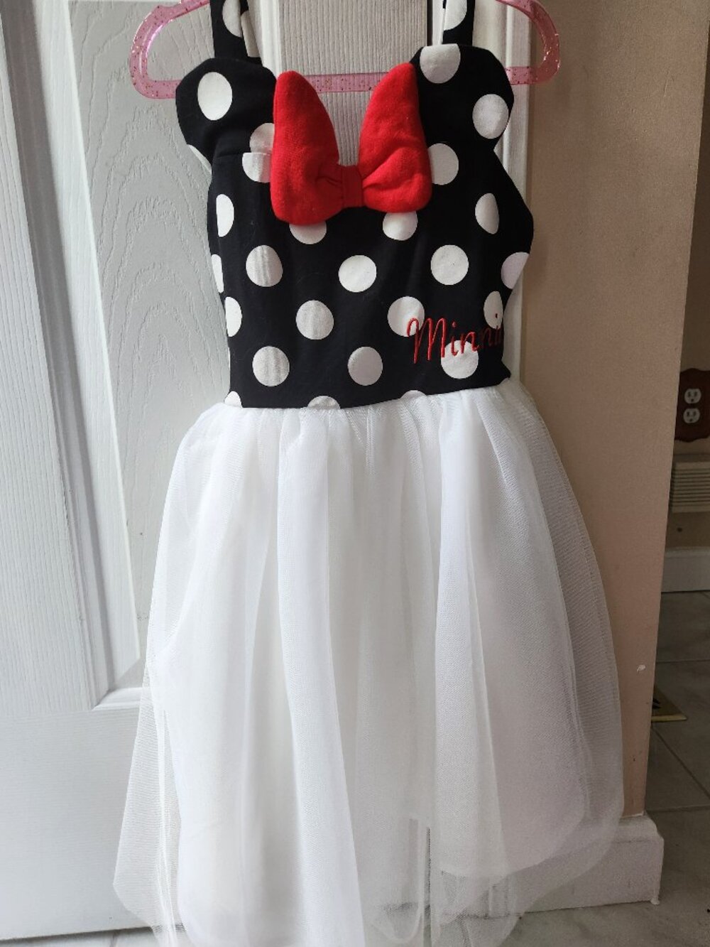 Little Girls Minnie Mouse Dress